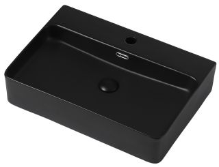 Раковина ABBER Rechteck 61см чёрный матовый AC2201MB